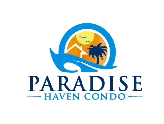 Paradise Haven Condo logo design by NikoLai