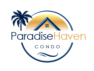 Paradise Haven Condo logo design by BeDesign