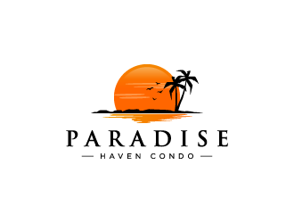 Paradise Haven Condo logo design by torresace