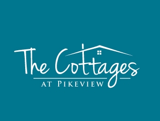 The Cottages at Pikeview logo design by REDCROW