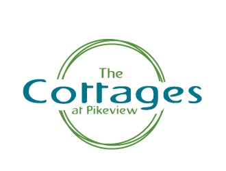 The Cottages at Pikeview logo design by REDCROW