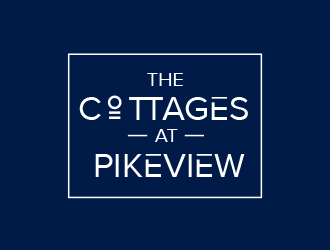 The Cottages at Pikeview logo design by BeDesign