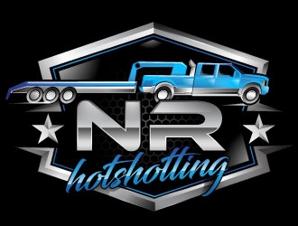 NR hotshotting logo design by Suvendu