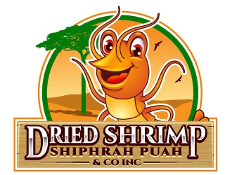 Dried Shrimp logo design by Suvendu