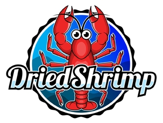 Dried Shrimp logo design by MAXR