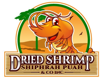 Dried Shrimp logo design by Suvendu