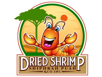 Dried Shrimp logo design by uttam