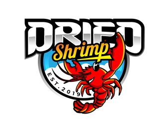 Dried Shrimp logo design by DreamLogoDesign