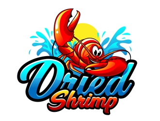 Dried Shrimp logo design by DreamLogoDesign