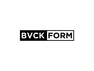 BVCKFORM logo design by haidar
