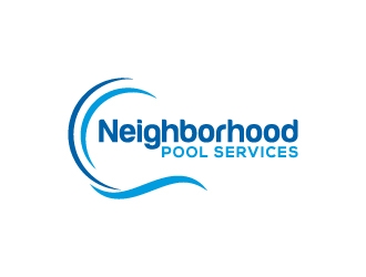 Neighborhood Pool Services logo design by Creativeminds