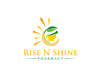 Rise N Shine Pharmacy logo design by Republik