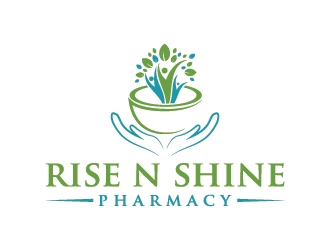 Rise N Shine Pharmacy logo design by Fear