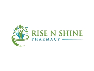 Rise N Shine Pharmacy logo design by Fear
