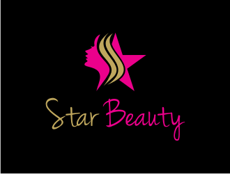 Star Beauty  logo design by sodimejo