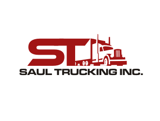 Saul Trucking inc. logo design by cintya