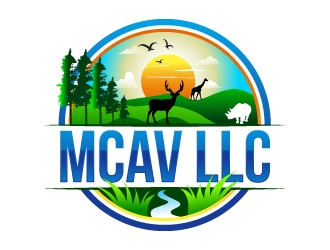MCAV LLC logo design by uttam