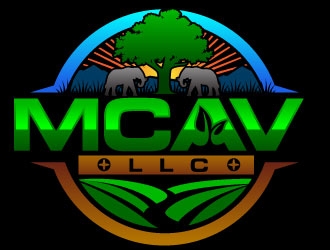 MCAV LLC logo design by Suvendu