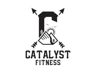 Catalyst Fitness logo design by rokenrol