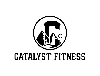 Catalyst Fitness logo design by aryamaity