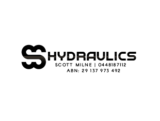 SS HYDRAULICS logo design by justin_ezra