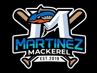 Martinez Mackerel logo design by DreamLogoDesign