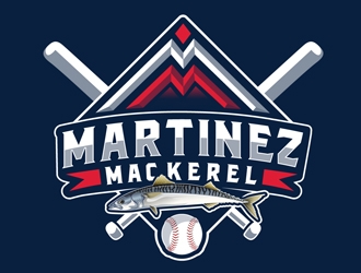 Martinez Mackerel logo design by DreamLogoDesign
