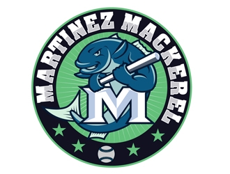 Martinez Mackerel logo design by DreamLogoDesign
