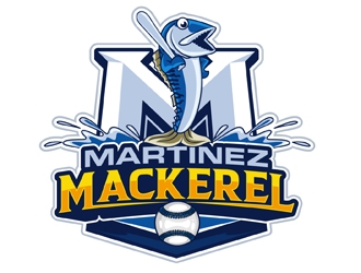 Martinez Mackerel logo design by DreamLogoDesign