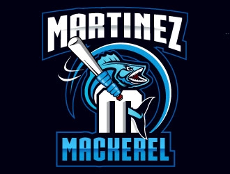 Martinez Mackerel logo design by Suvendu