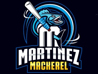 Martinez Mackerel logo design by Suvendu