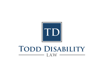 Todd Disability Law logo design by johana
