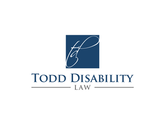 Todd Disability Law logo design by johana