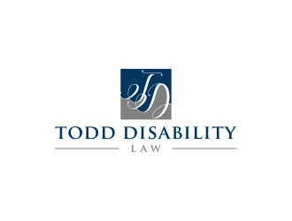 Todd Disability Law logo design by salis17