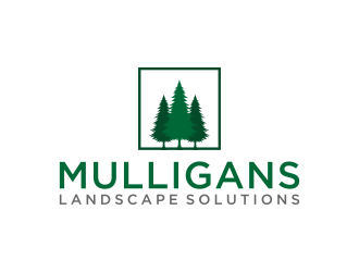 Mulligans Landscape Solutions logo design by salis17