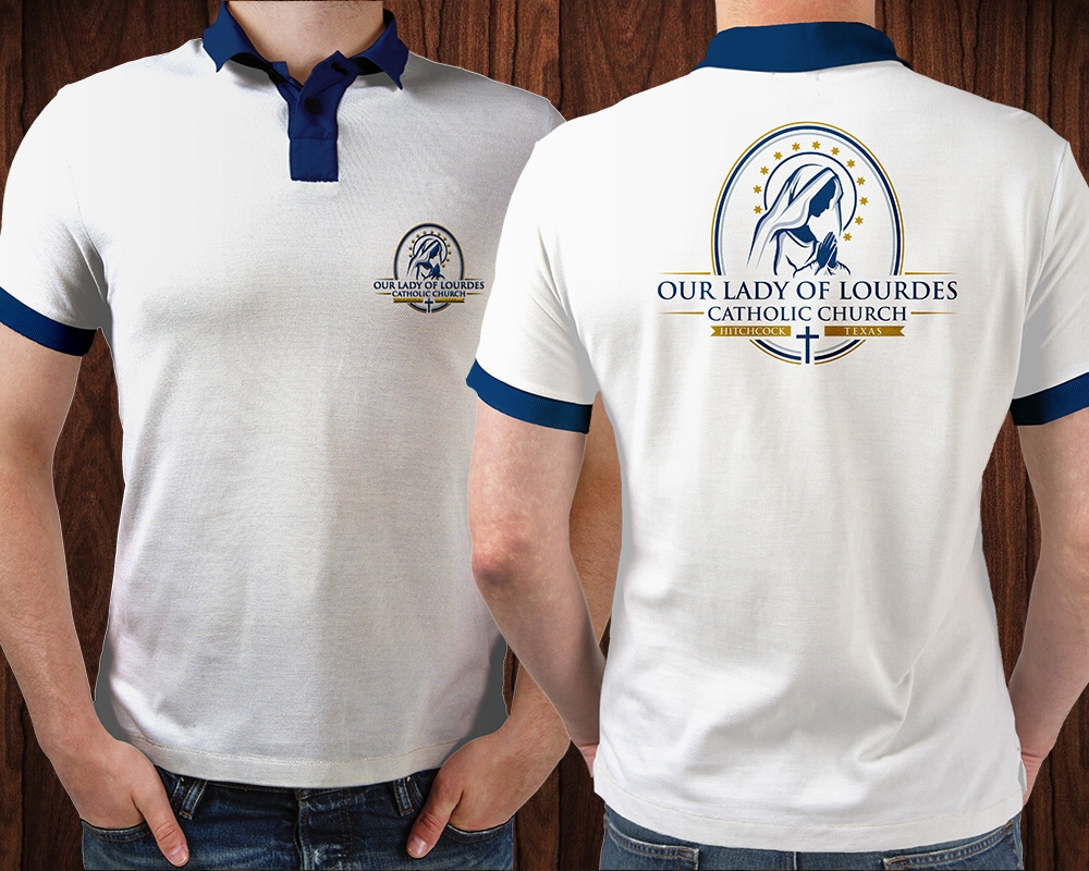 Our Lady of Lourdes Catholic Church logo design by MastersDesigns