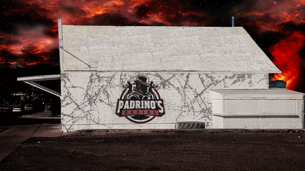 Padrinos Boxing  logo design by xzieodesigns