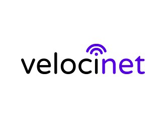 VelociNet logo design by BeDesign