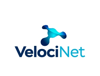 VelociNet logo design by Marianne