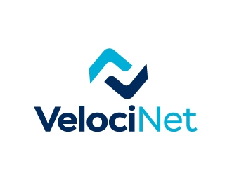 VelociNet logo design by Marianne