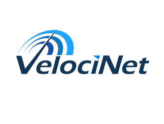 VelociNet logo design by megalogos