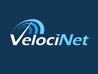 VelociNet logo design by megalogos