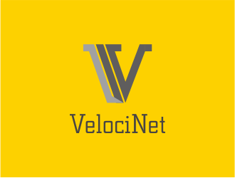 VelociNet logo design by stark