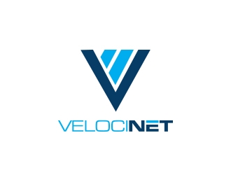 VelociNet logo design by MarkindDesign