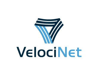 VelociNet logo design by akilis13
