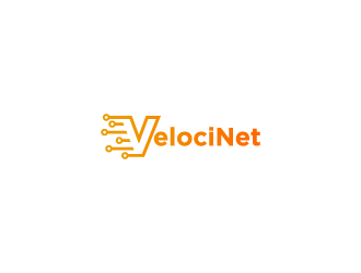 VelociNet logo design by torresace