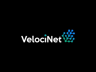 VelociNet logo design by mawanmalvin