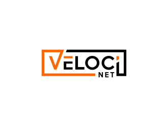 VelociNet logo design by ubai popi