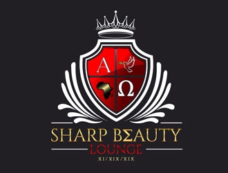 Sharp Beauty Lounge  logo design by frontrunner
