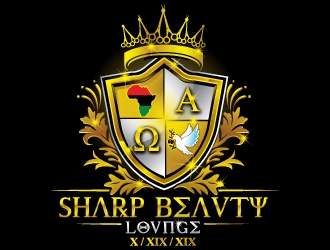 Sharp Beauty Lounge  logo design by REDCROW